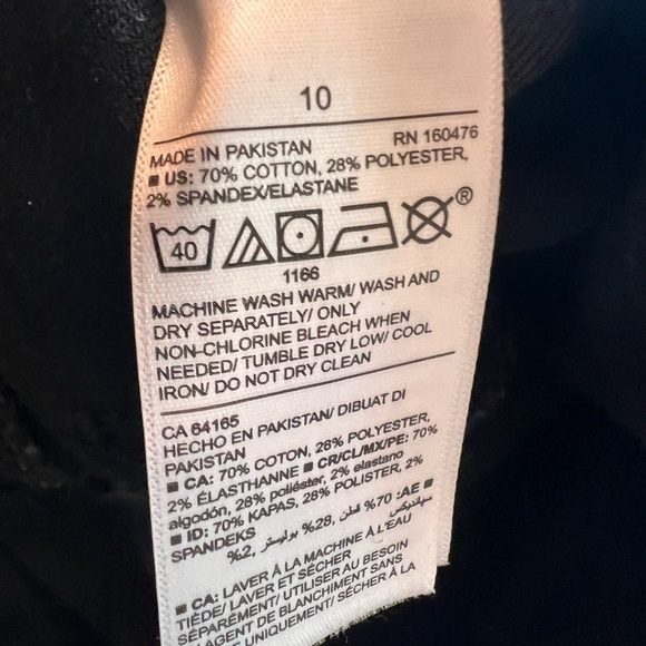 💙Old Navy black jeggings - Picture 5 of 5